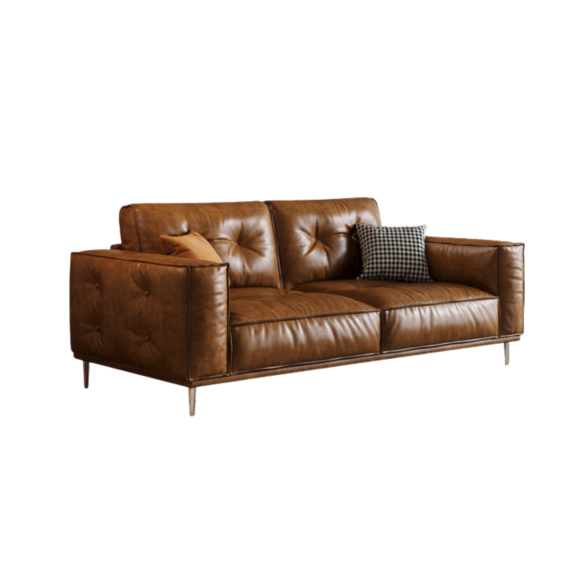 โซฟา MJHOMEDESIGNS SF331 สีน้ำตาล L180XW96XH82 CM_0